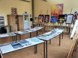 Ausstellung Kunstarbeiten 12. Klasse Griechenland