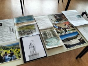 Ausstellung Kunstarbeiten 12. Klasse Griechenland