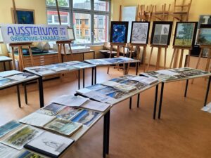 Ausstellung Kunstarbeiten 12. Klasse Griechenland